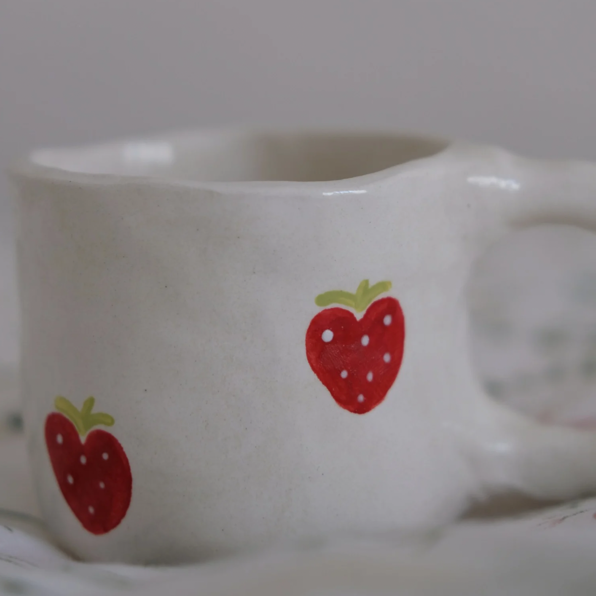 Strawberries mug