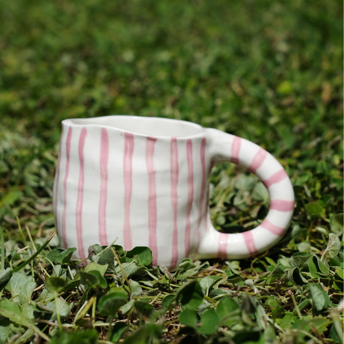 Striped  mug