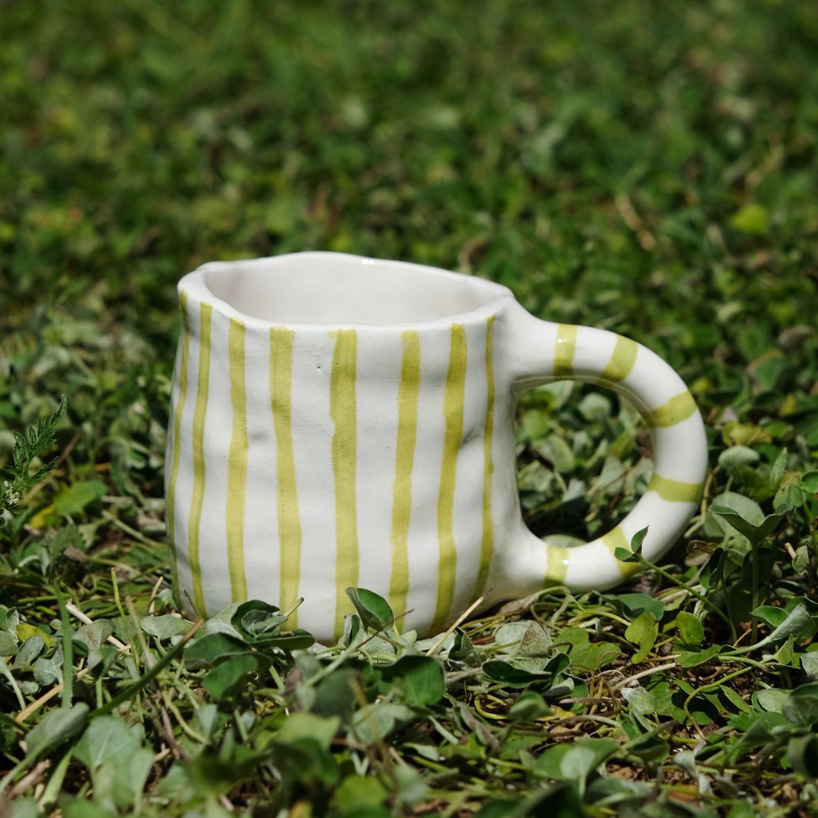 Striped  mug