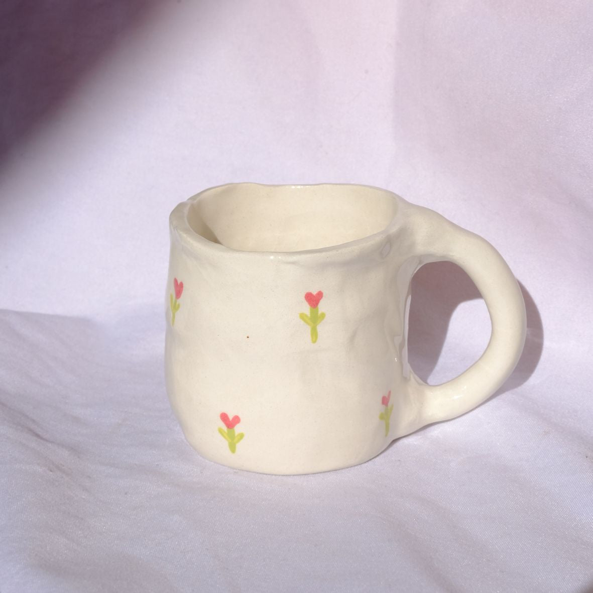 Tulip heart mug