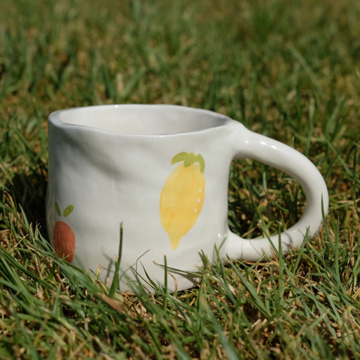 Summer fruit mug