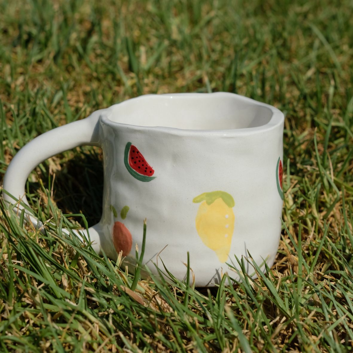 Summer fruit mug