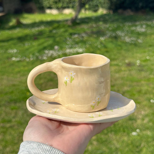 Flowers in the desert mug