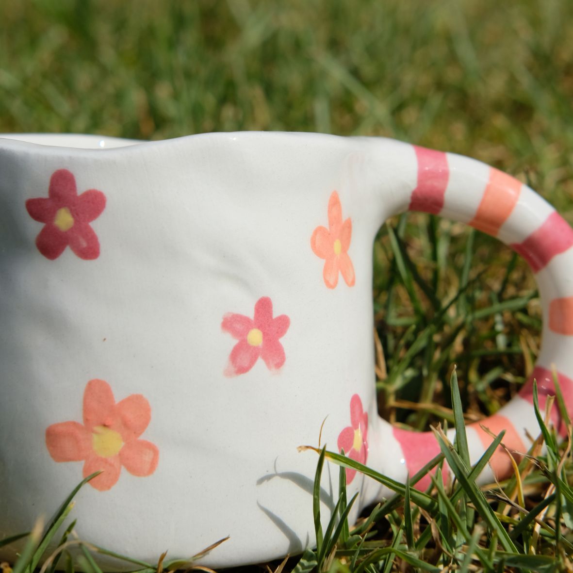 Many flowers mug